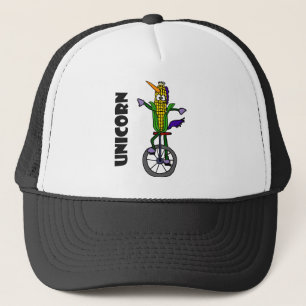 Lustiger Kornähre ReitUnicycle UNICORN Cartoon Truckerkappe