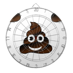 lustiger Kot-Emoji Dartscheibe