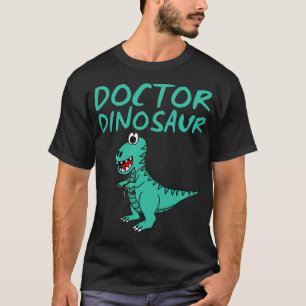 Lustiger Krankenhaus-Dinosaurier TRex-Arzt T-Shirt