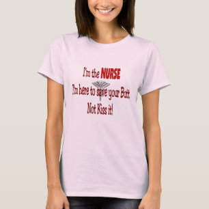 Lustiger Krankenschwester-T - Shirt