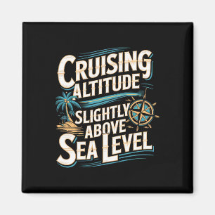 Lustiger Kreuzfahrturlaub Ozeanliebhaber Nautical Magnet