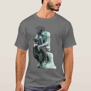 Lustiger kundengerechter graduierter Denker T-Shirt