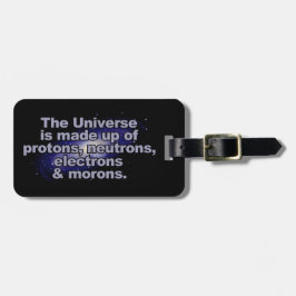 Lustiger kundenspezifischer Gepäckanhänger "des