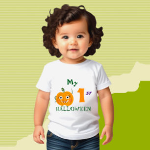 Lustiger Kürbis Baby T-shirt