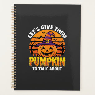 Lustiger Kürbis Halloween Wortspiel Design2 (1)_1 Planer