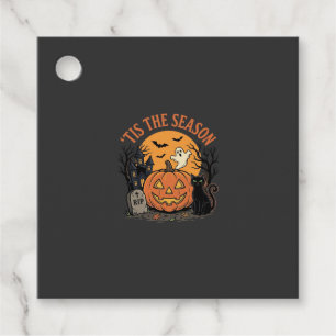 Lustiger Kürbis Halloween Wortspiel Design2 (2)_1 Geschenkanhänger