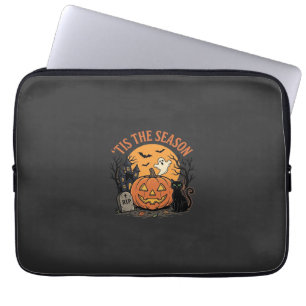 Lustiger Kürbis Halloween Wortspiel Design2 (2)_1 Laptopschutzhülle
