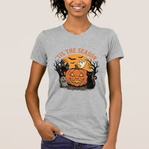 Lustiger Kürbis Halloween Wortspiel Design2 (2)_1 T-Shirt