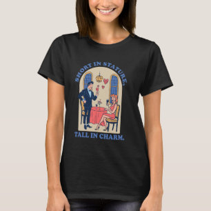 Lustiger kurzer König kurze Leute kleine kurze Jun T-Shirt