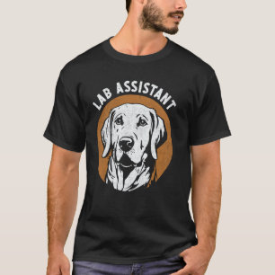 Lustiger Labrador Retriever Hund Laborassistent T-Shirt
