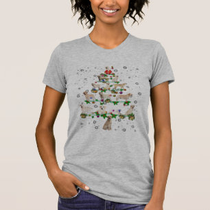 Lustiger Labrador Retriever Weihnachtsbaum Classic T-Shirt