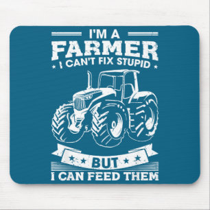 Lustiger Landwirtschaftstraktor Ich bin ein Landwi Mousepad