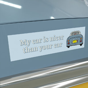 Lustiger Lapis Figaro Auto ist schönerer Aufkleber Autoaufkleber