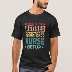 Lustiger, lässiger Ruhestand für ausgebildete Kran T-Shirt