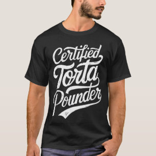 Lustiger Latino-Zertifizierter Torta unter mexikan T-Shirt