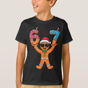 Lustiger Lebkuchen Sechs Sieben Meme Weihnachten B T-Shirt