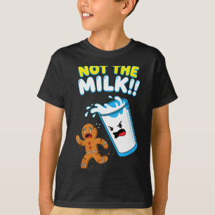 Lustiger Lebkuchenmann Nicht Die Milch Wortspiel K T-Shirt