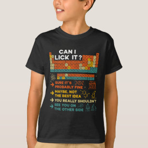 Lustiger Lehrer Schüler Wissenschaft Kann ich es l T-Shirt