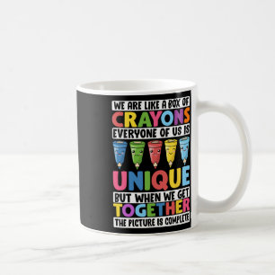 Lustiger Lehrer Wir Sind Wie Eine Schachtel Buntst Kaffeetasse