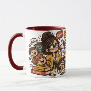 Lustiger Lehrermug Ich Schreie Nicht, Ich Benutze Tasse