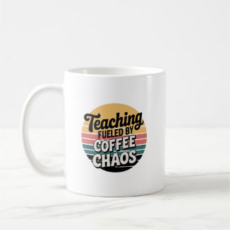 Lustiger Lehrermug Retro Lehrerleben Kaffeetasse
