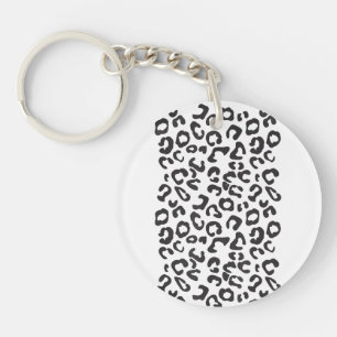 Lustiger Leopard Tier Schlüsselanhänger