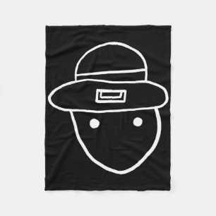 Lustiger Leprechaun Amateur-Sketch-Meme Irischer S Fleecedecke
