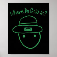 Lustiger Leprechaun Amateur-Sketch-Meme Irischer S