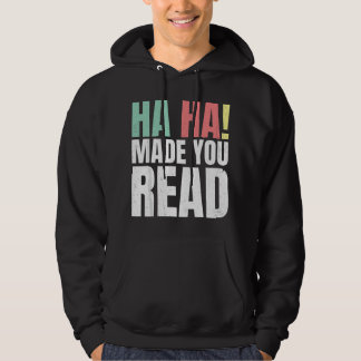 Lustiger Leselhrer Hoodie