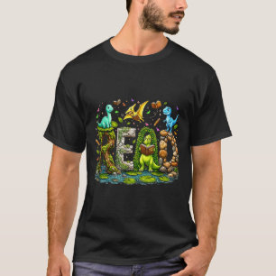 Lustiger lesender Dinosaurier T-Rex Dino Buchliebh T-Shirt