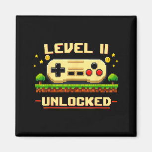 Lustiger Level 11 freigeschaltetes Videospiel 11.  Magnet