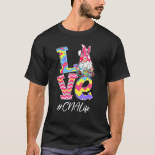 Lustiger Liebe Cna Leben Krankenschwester Gnom Has T-Shirt