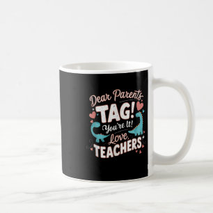 Lustiger Lieber Eltern Tag Du bist es Liebe Cooler Kaffeetasse