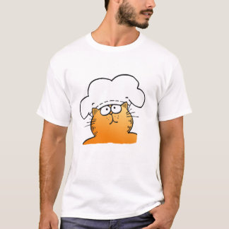 Lustiger lustiger kochender Koch des T-Shirt