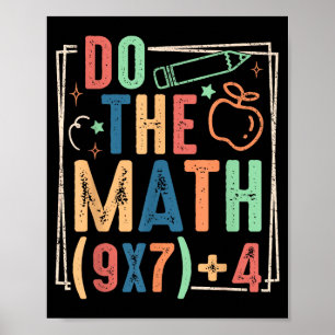 Lustiger Mach Die Mathe 67 Meme Sechs Sieben Junge Poster