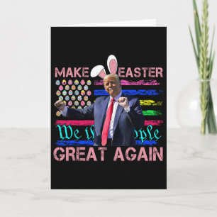 Lustiger Mach Ostern wieder großartig Trump Tanz O Karte