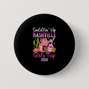 Lustiger Mädchenausflug nach Nashville 2026 Mädche Button