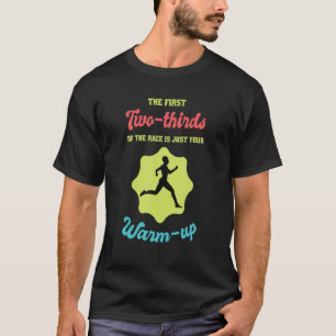 Lustiger Marathonläufer und Cross-Country-Läufer R T-Shirt