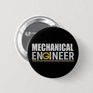 Lustiger Maschinenbauingenieur Button