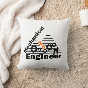 Lustiger Maschinenbauingenieur Kissen
