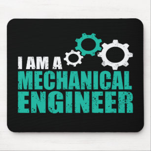 Lustiger Maschinenbauingenieur Mousepad
