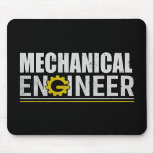 Lustiger Maschinenbauingenieur Mousepad