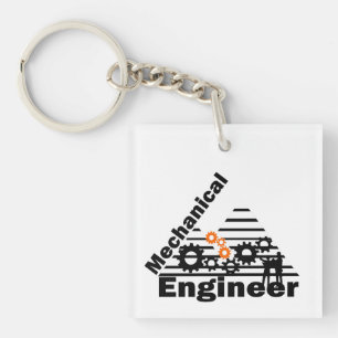 Lustiger Maschinenbauingenieur Schlüsselanhänger