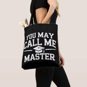 Lustiger Master-Abschluss MBA-Ausbildung Abschluss Tasche