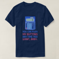 Lustiger Mathe-Nerd-Taschenrechner-Stoß mein