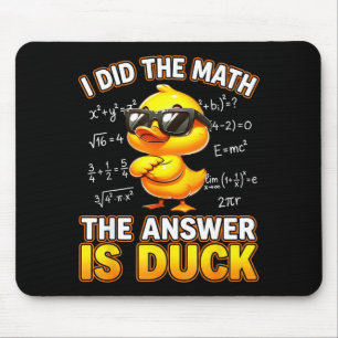 Lustiger Mathe-Witz Ich Rechnete Die Antwort Ist E Mousepad