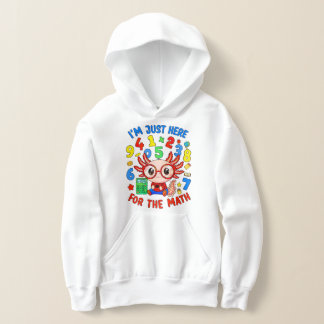 Lustiger Mathe-Zahlen-Witz-Cartoon-Hoodie Kinder U Hoodie