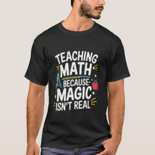 Lustiger Mathelehrer Algebra Liebhaber Zurück zur T-Shirt