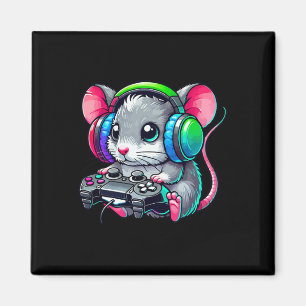 Lustiger Maus-Videospiel-Liebhaber Gamer Gaming Magnet