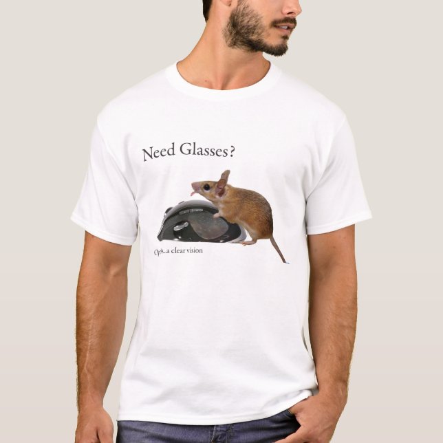Lustiger Mäusewitz T-Shirt (Vorderseite)